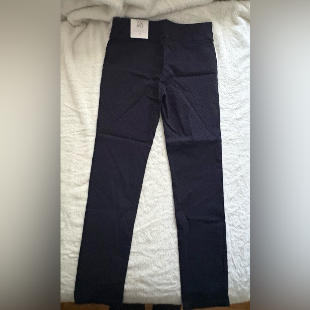 Roz & Ali Navy Geometric Pants